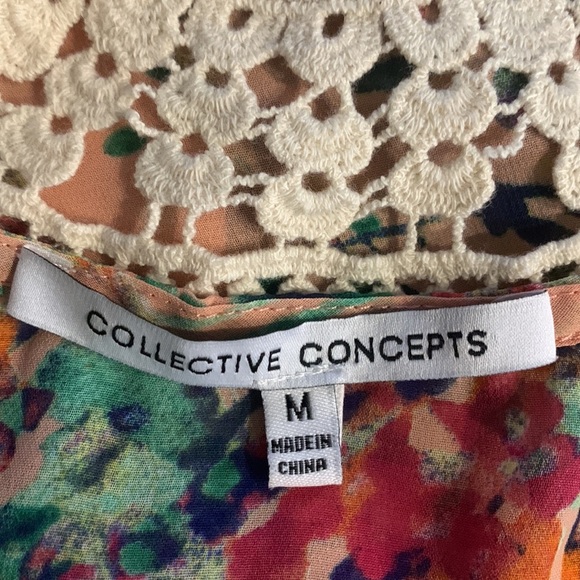 Floral & Knit tank Medium - Picture 7 of 9